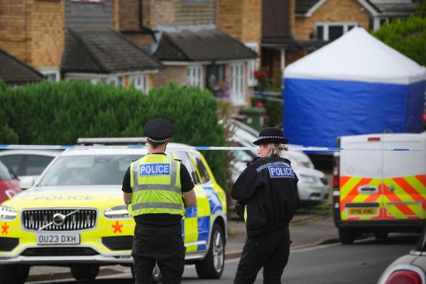 Police have located the man suspected of murdering the family of a BBC radio commentator