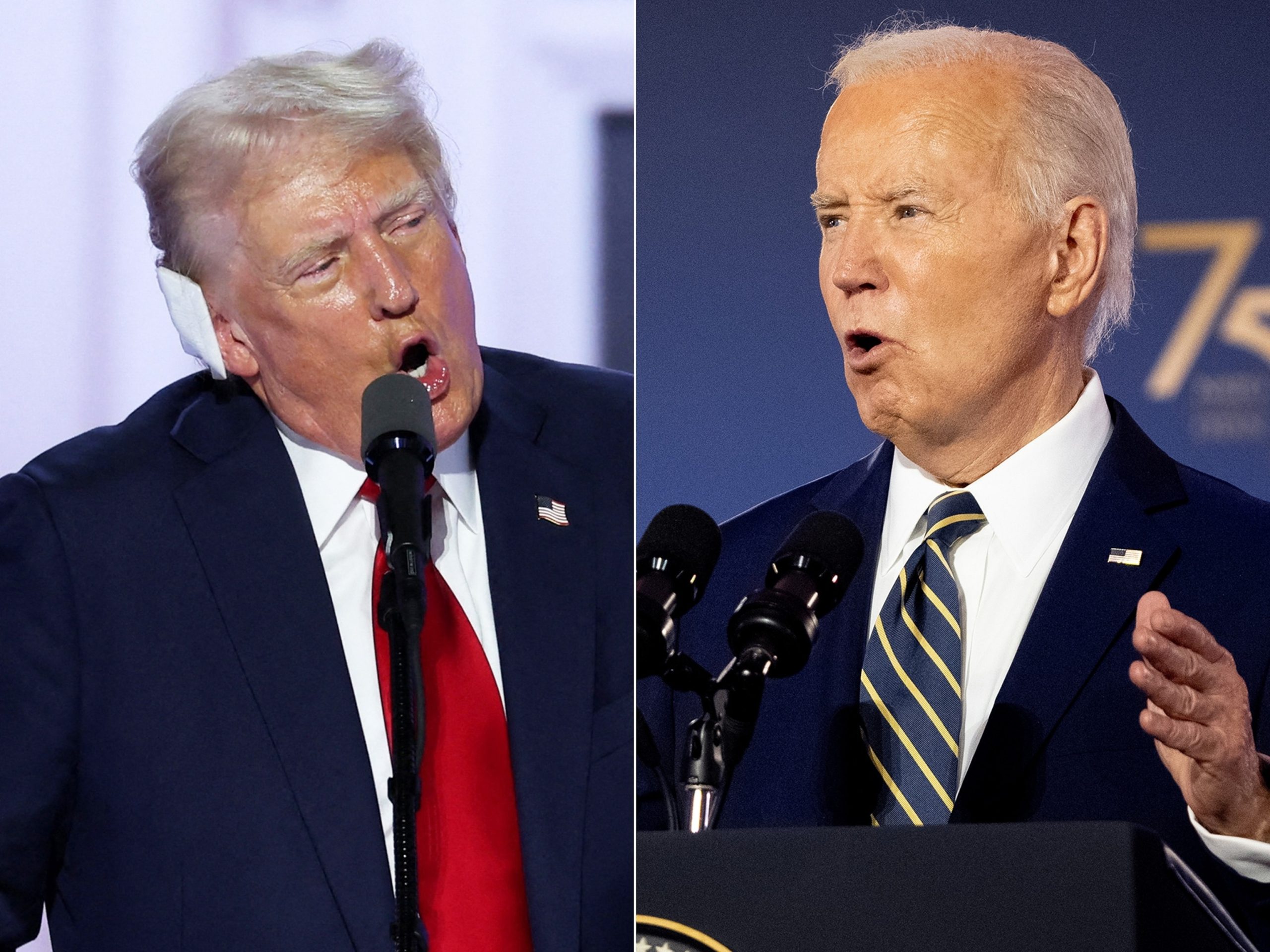 Poll shows increase in Trump favorability after shooting incident, with majority of Americans calling for Biden to suspend campaign