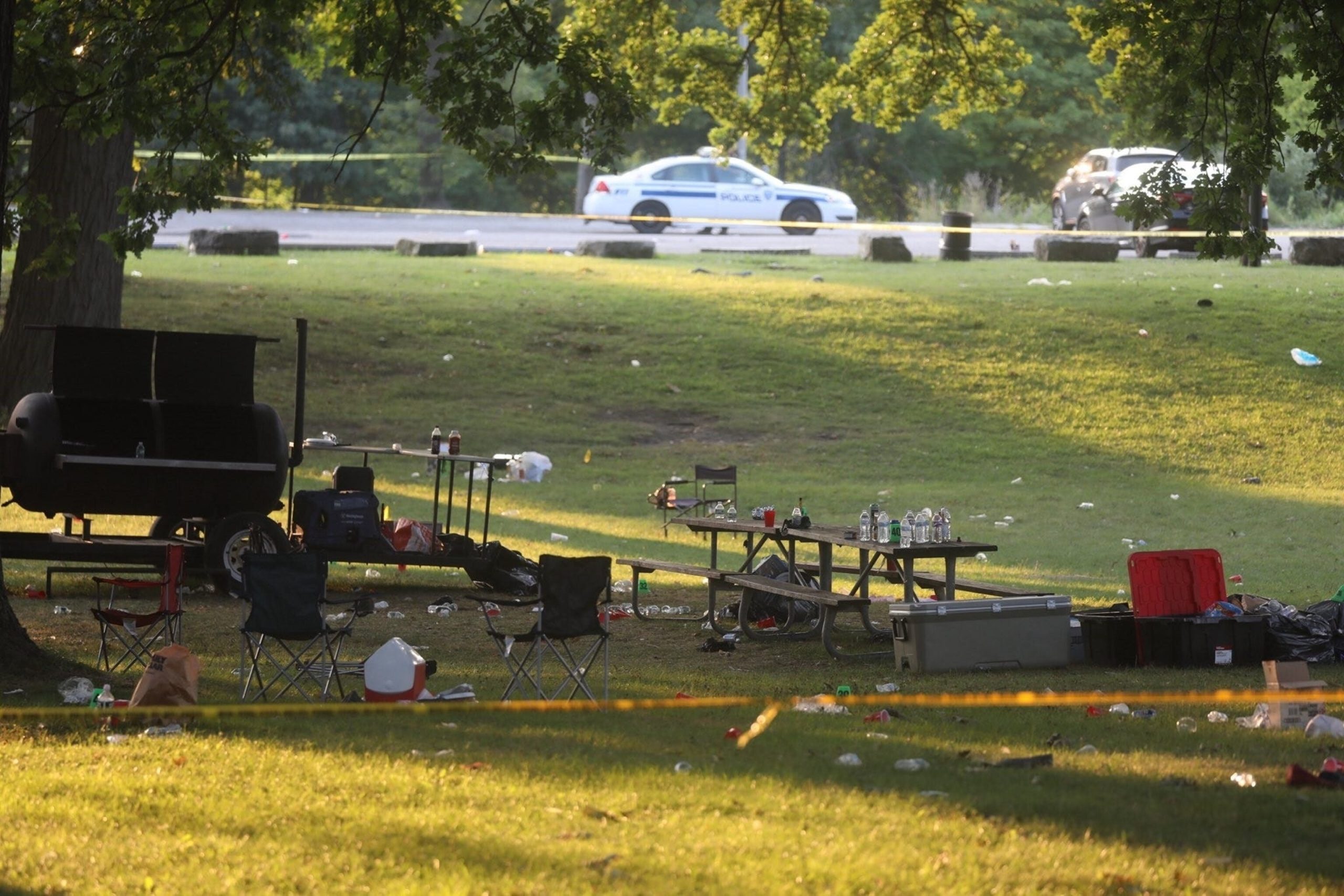 Shooting at Upstate New York Park Leaves 2 Women Dead and 5 Injured; Suspects Still at Large