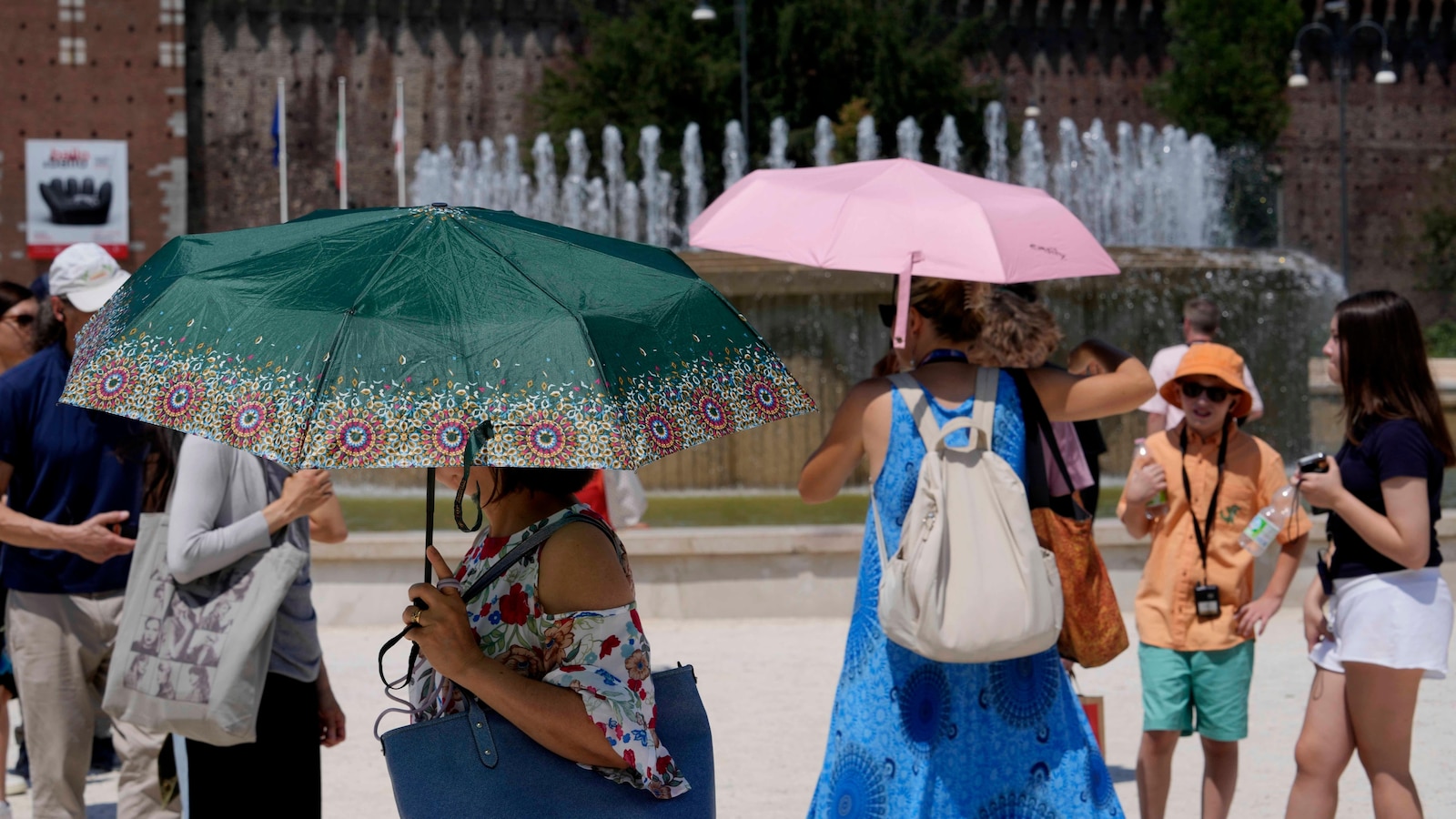 Southern Europe Experiences Extreme Heat Wave with Temperatures Surpassing 104F