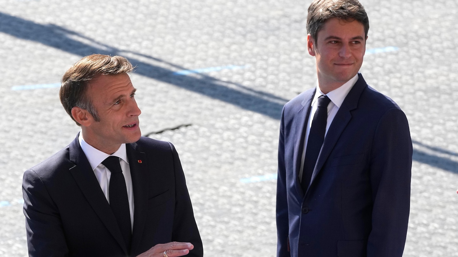 When France's Bastille Day parade coincides with the Olympic torch relay in a unique year