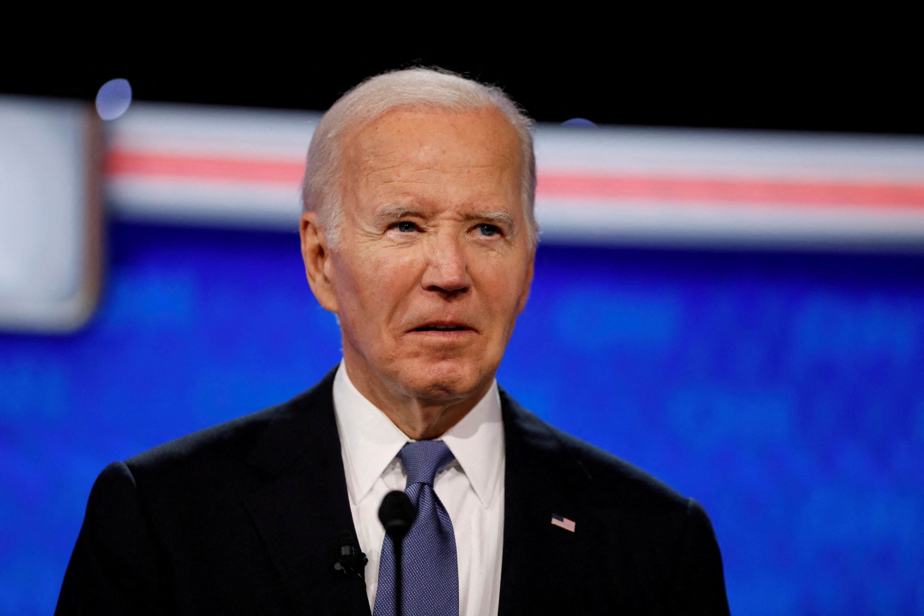 PHOTO: President Joe Biden attends the first presidential debate hosted by CNN in Atlanta, Georgia, June 27, 2024. 