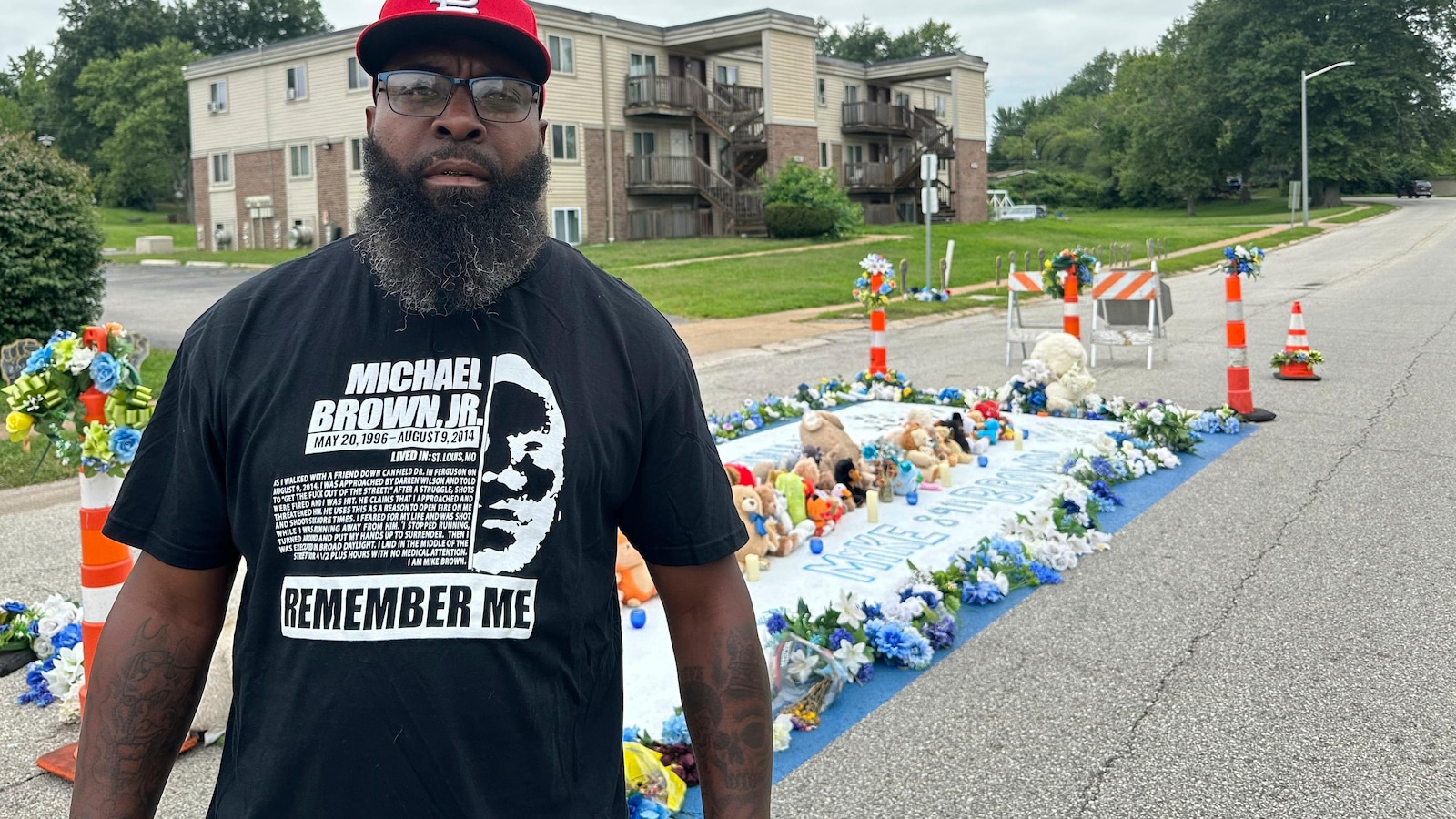 A chronological account of the events following the shooting of Michael Brown by a police officer in Ferguson, Missouri