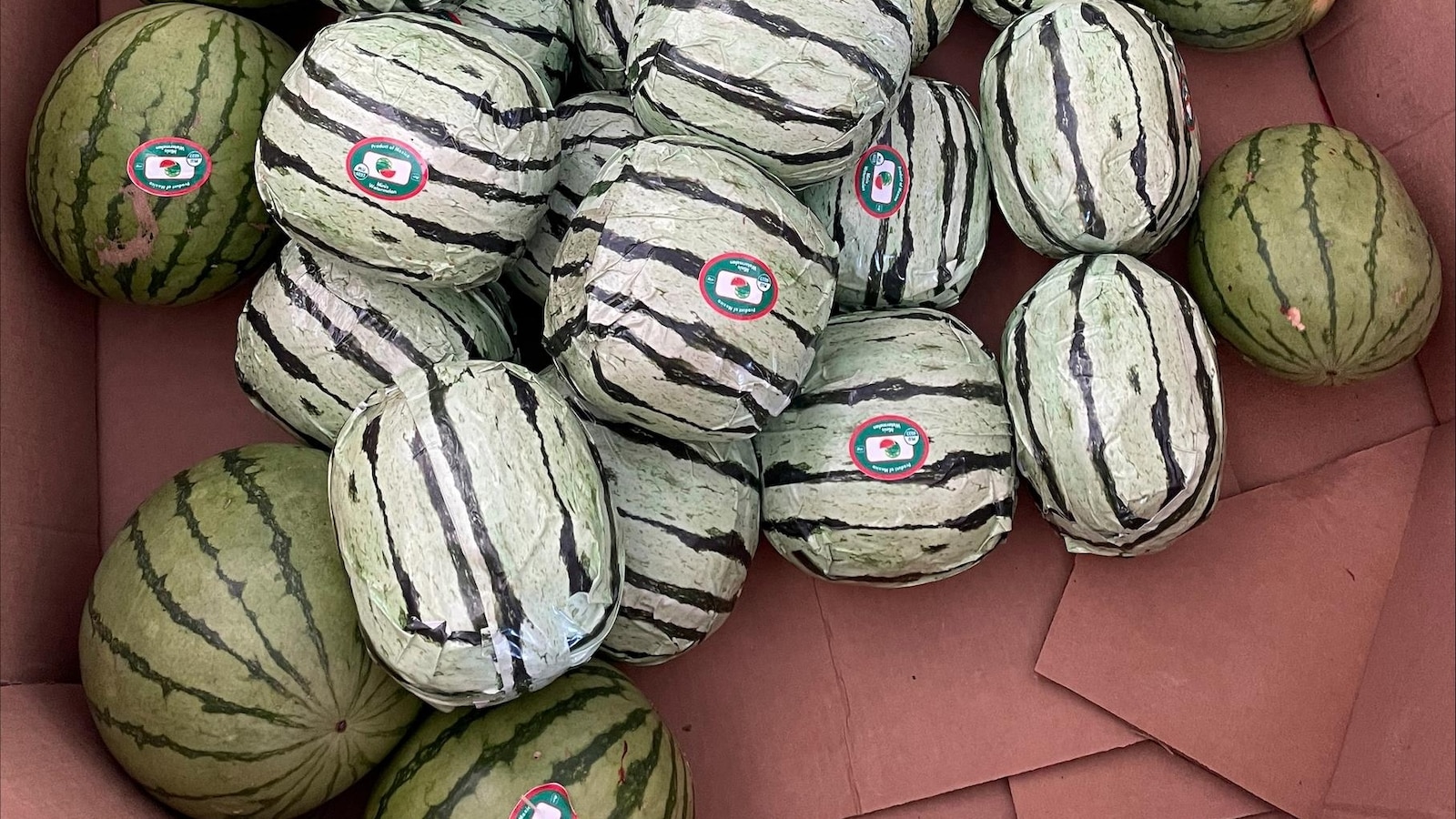 Authorities seize shipment of watermelons containing methamphetamine at US-Mexico border