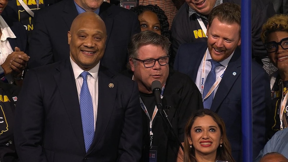 "Ceremonial Roll Call at the DNC Featuring Numerous Cameo Appearances"