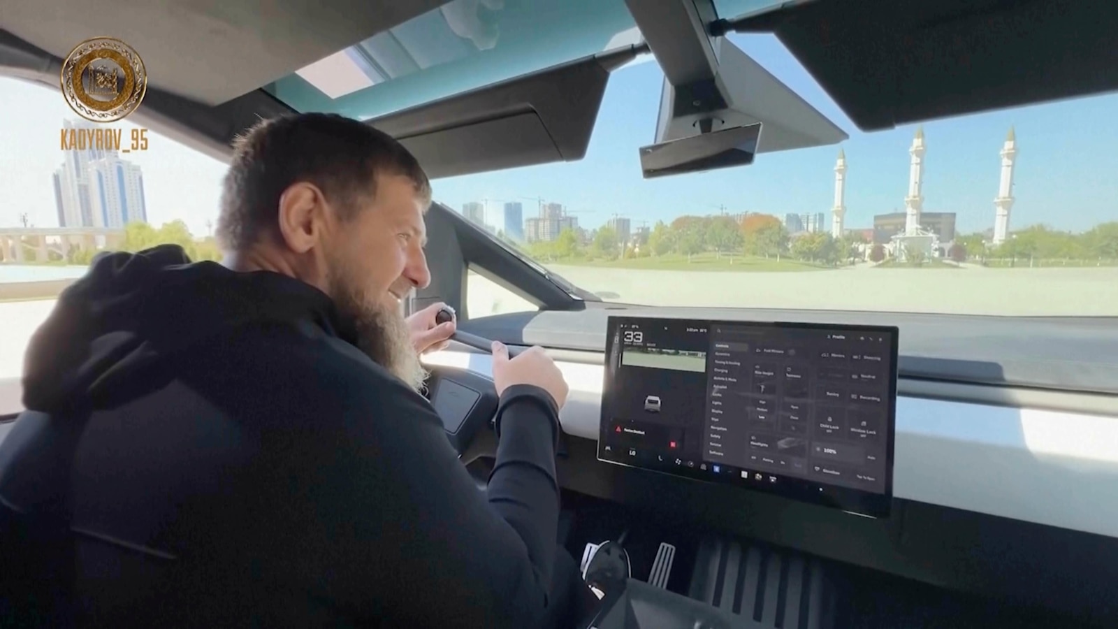 Chechen warlord extends invitation to Elon Musk to visit Russia following video of him driving machine-gun equipped Cybertruck