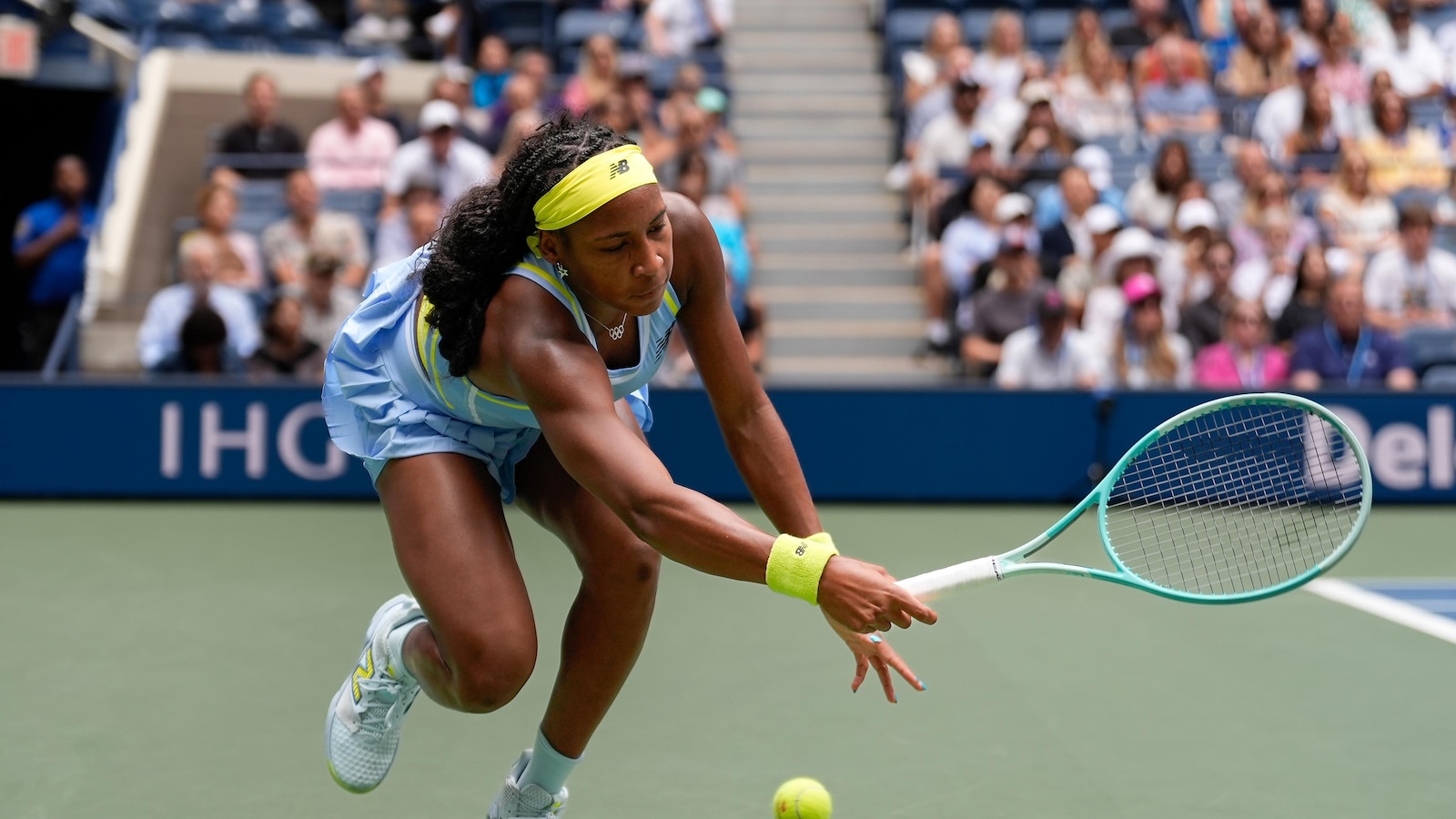 Coco Gauff stages impressive comeback at US Open to defeat Elina Svitolina, sets up match against Emma Navarro