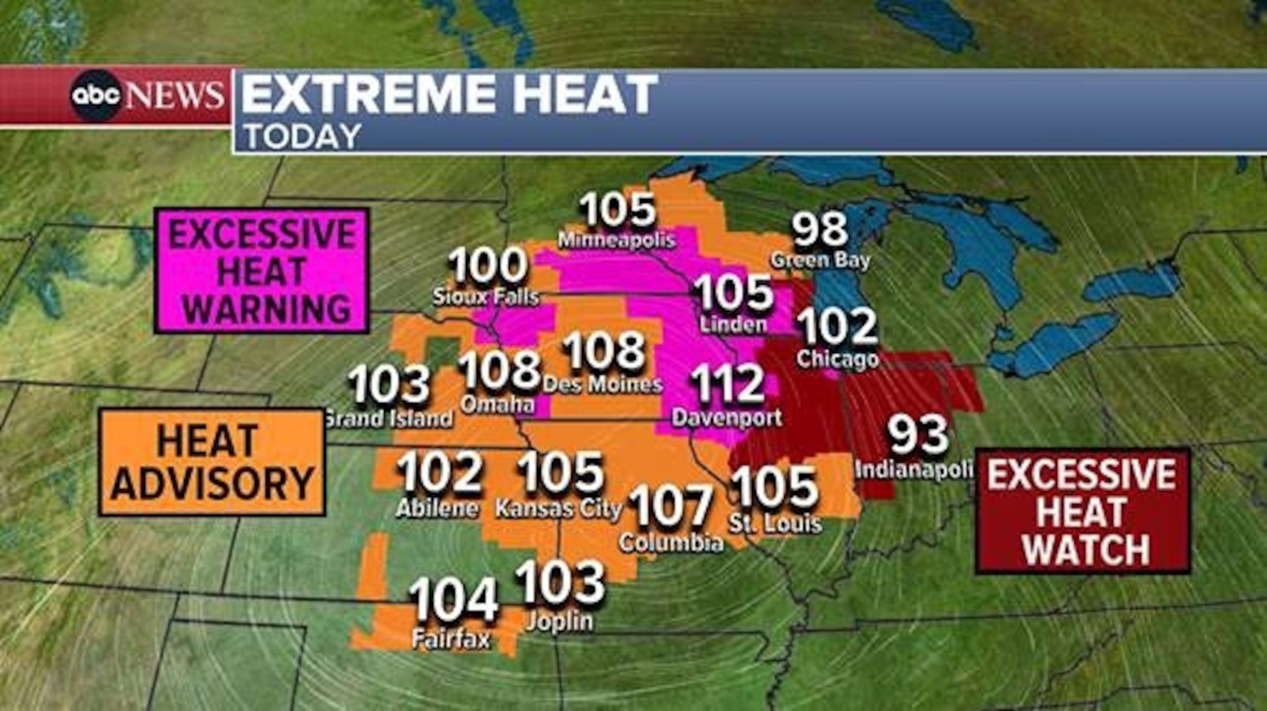 Excessive Heat Warning Issued in Chicago as Dangerously High Temperatures Expected to Impact Midwest