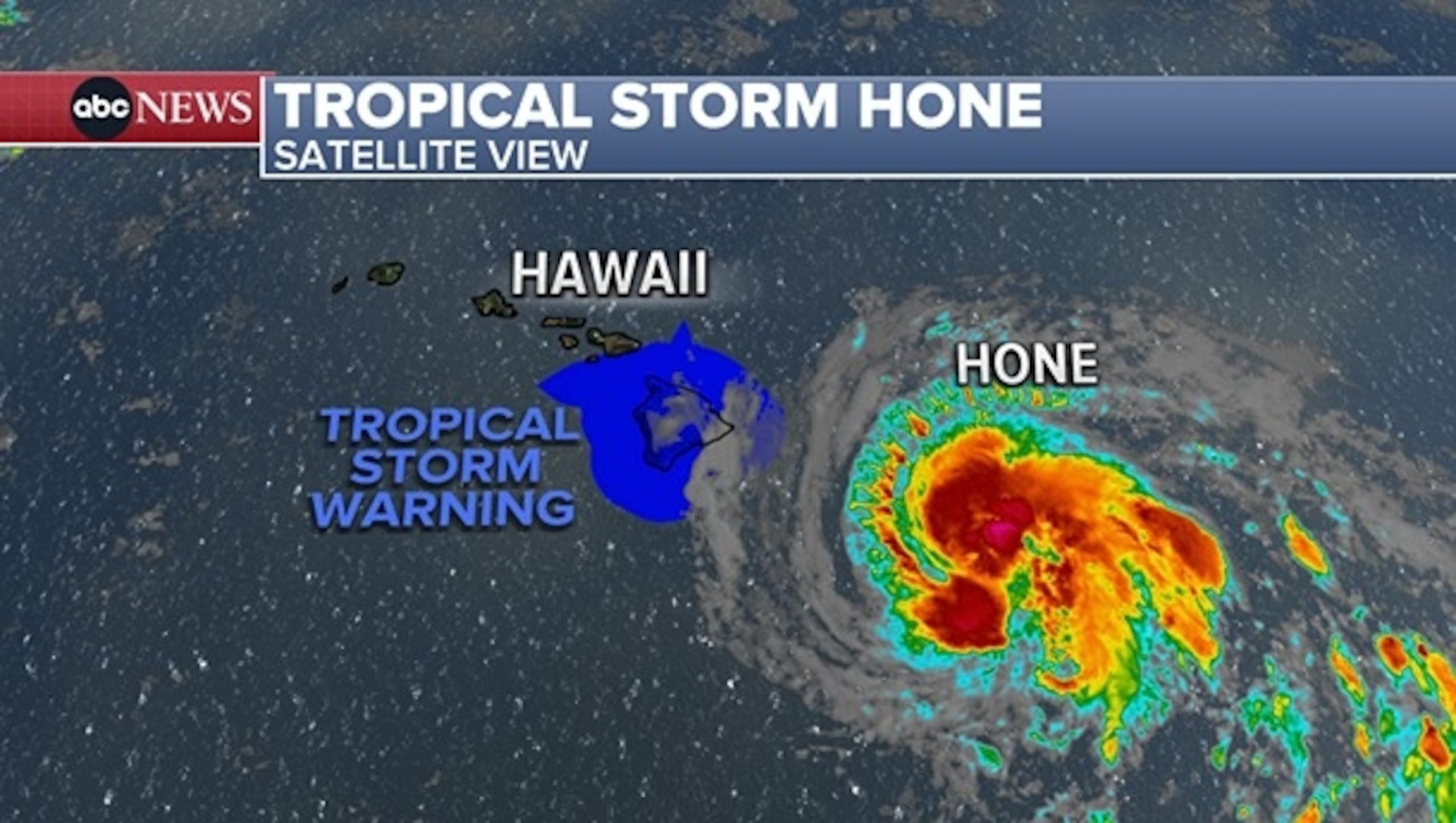 Hawaii and US Bracing for Tropical Storm Hone and Widespread Heatwave