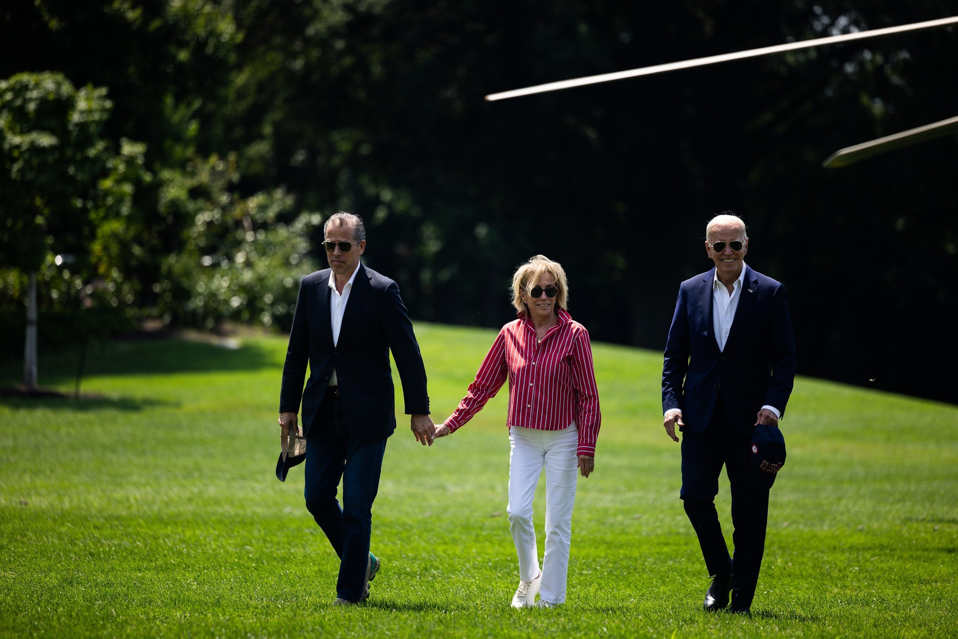 PHOTO: President Biden Returns To White House From Camp David