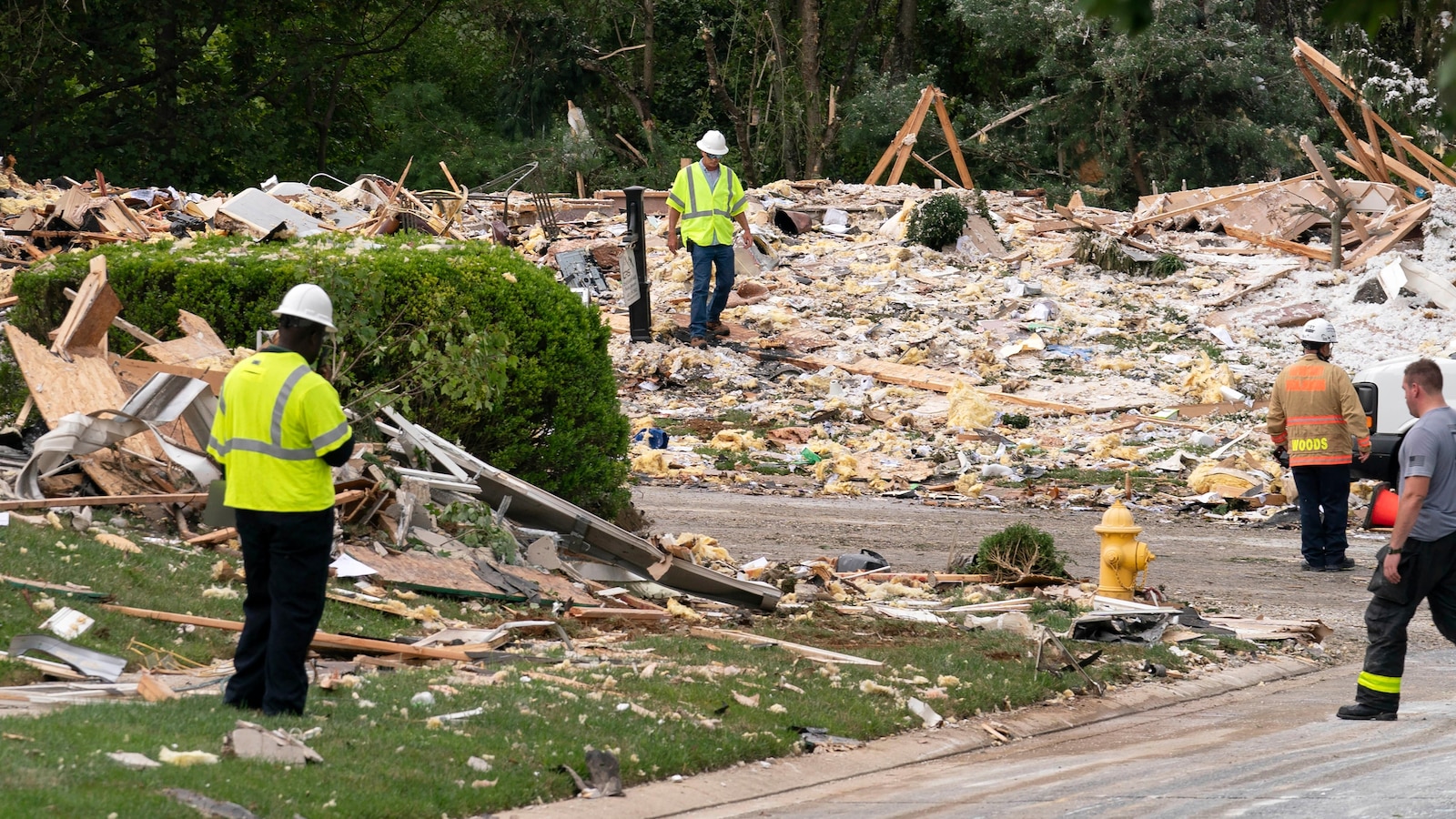 Neighbor smelled gas the night before Maryland house explosion, report says