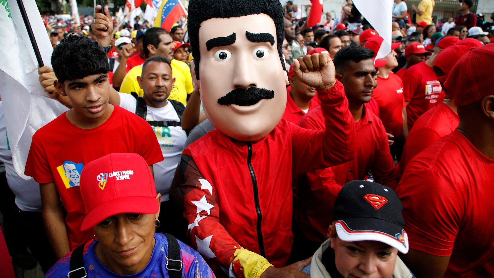 Opposition leader participates in rally demanding recount of Venezuela presidential election results