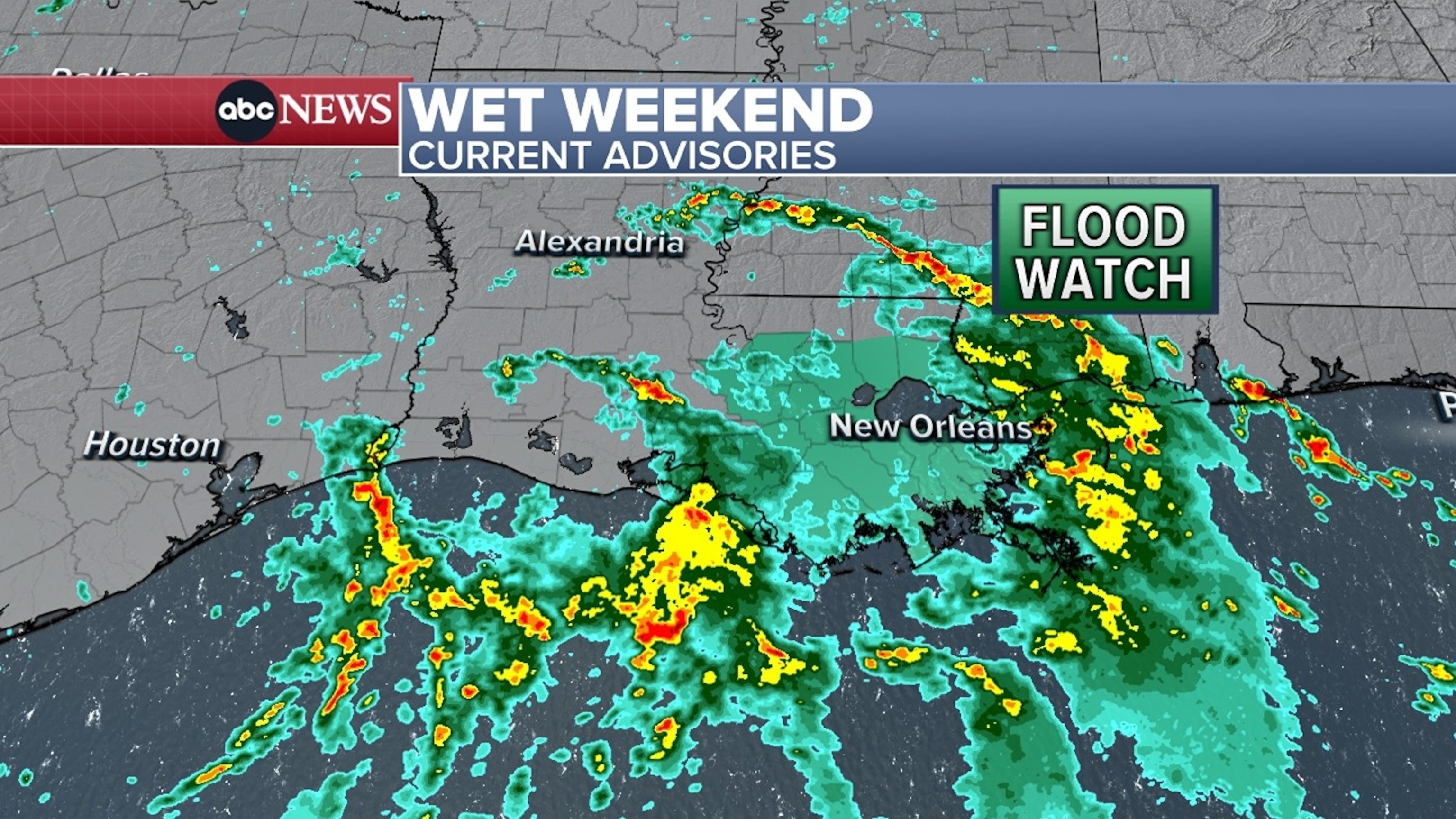 PHOTO: wet weekend graphic