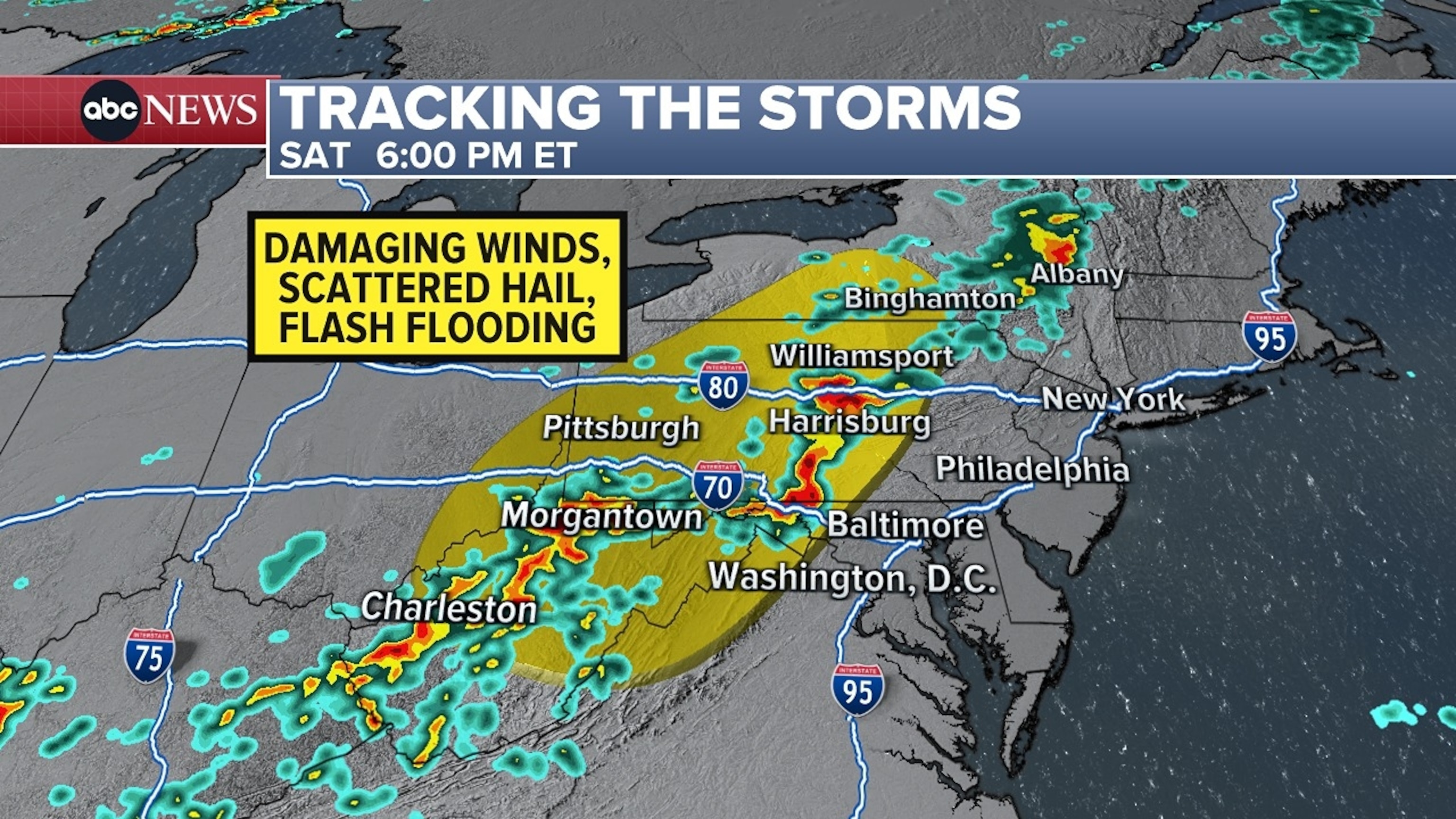 PHOTO: Tracking The Weather graphic