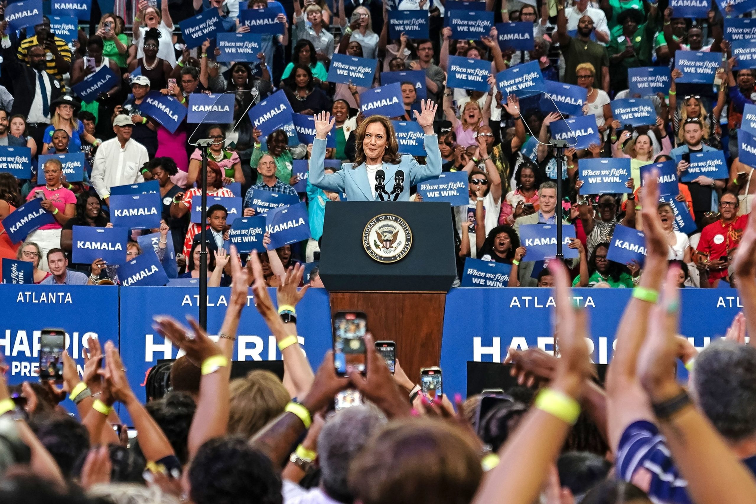 Supporters of Kamala Harris, known as 'Swifties for Kamala,' are prepared to voice their opinions in the 2024 presidential election.