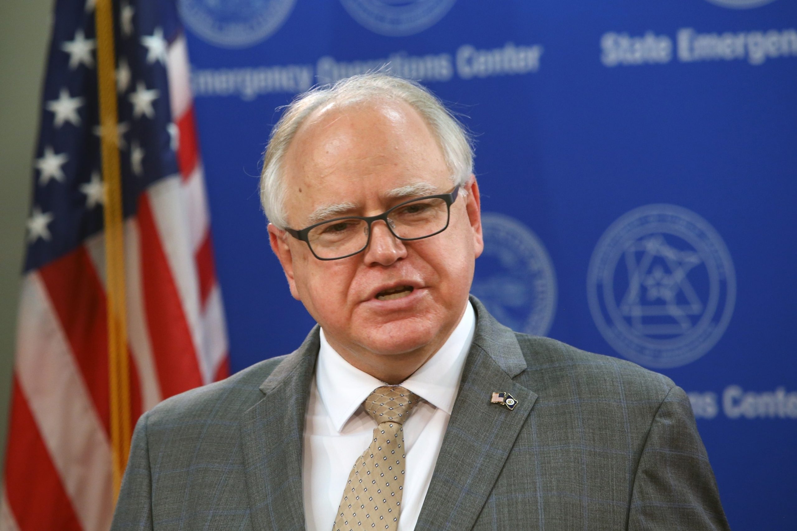 Trump expressed satisfaction with Walz's handling of George Floyd protests in 2020, despite criticism