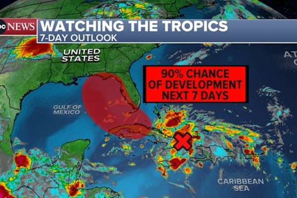 What to expect with the state of emergency and 90% chance of named storm developing in Florida