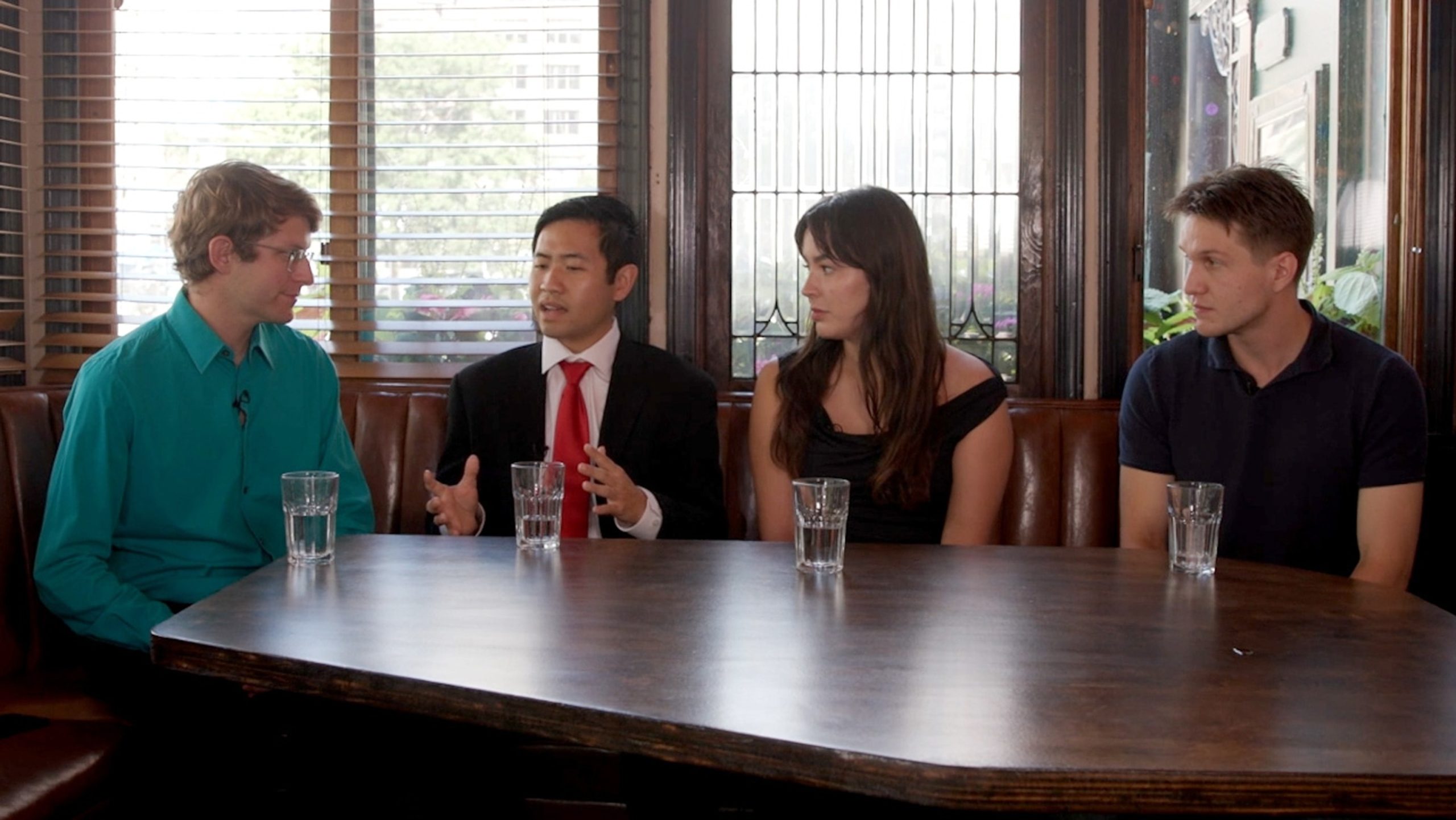 Young Chicago Voters Discuss 2024 Presidential Election at Democratic National Convention