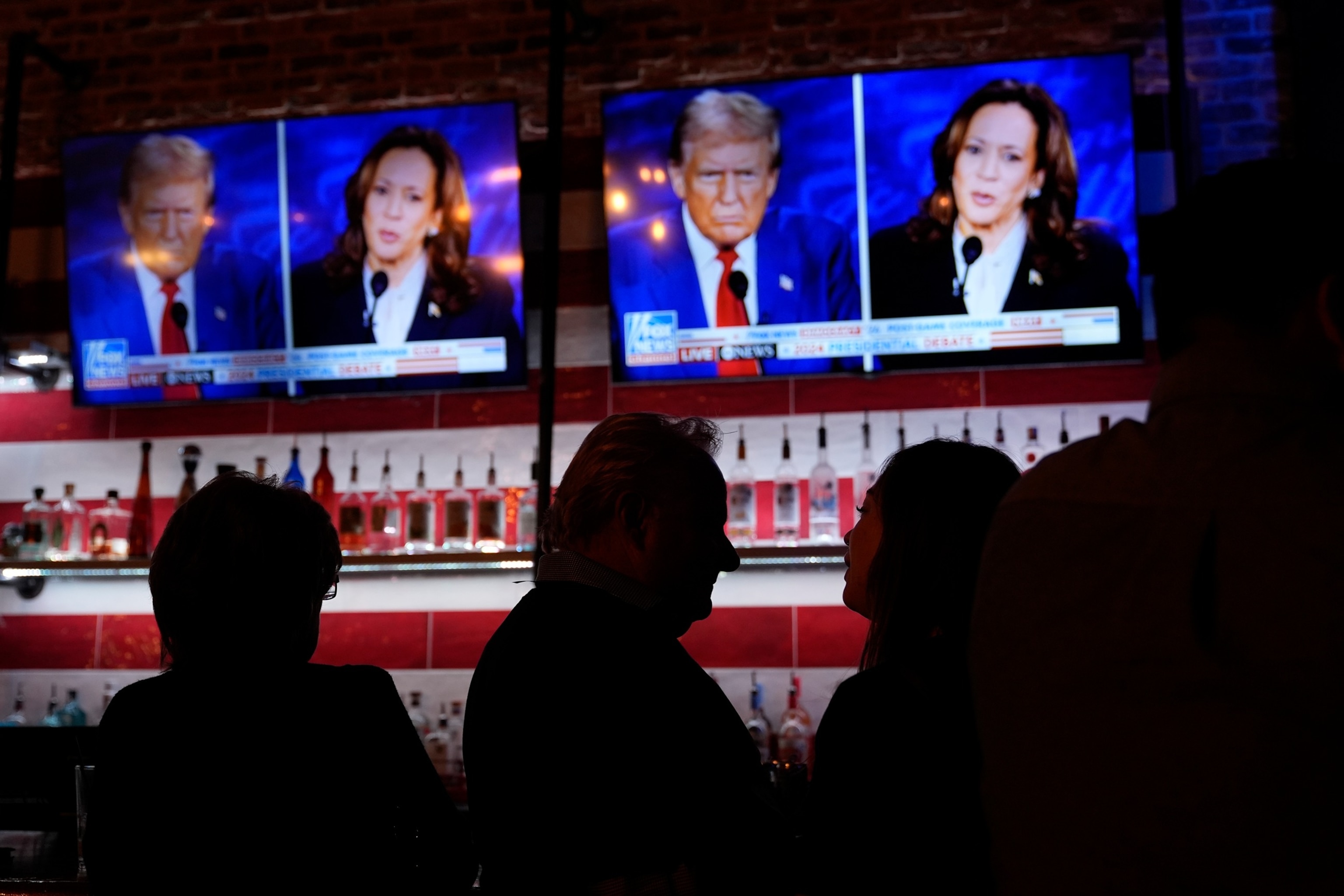 PHOTO: Election 2024 Debate America Watches