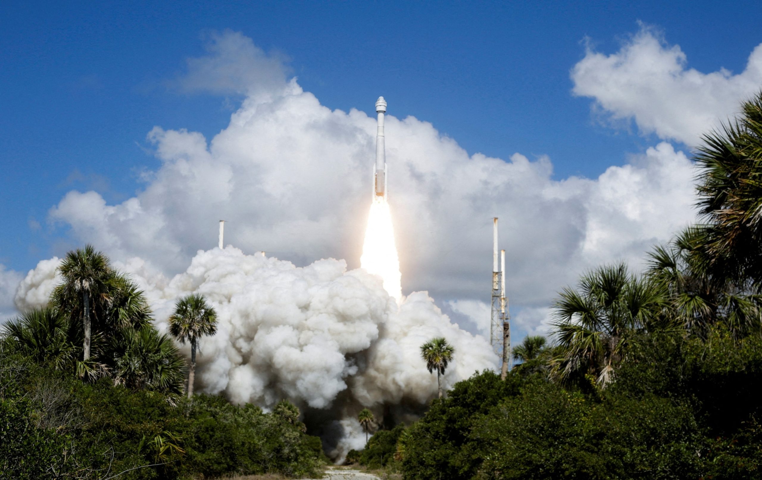 Boeing's Starliner spacecraft successfully undocks from the ISS and begins journey back to Earth without NASA astronauts on board