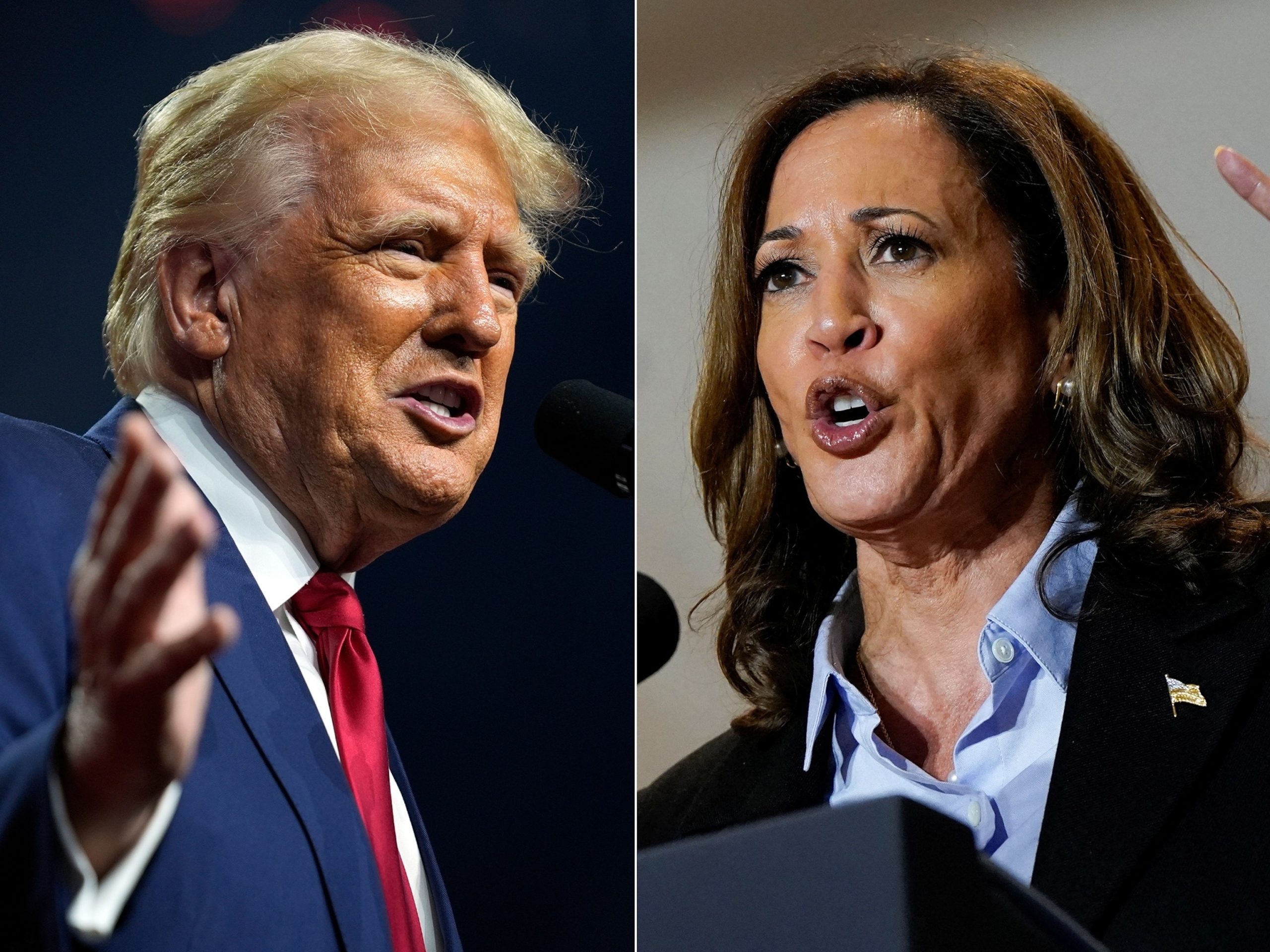 Comparison of Kamala Harris and Donald Trump's stances on key issues before ABC News debate