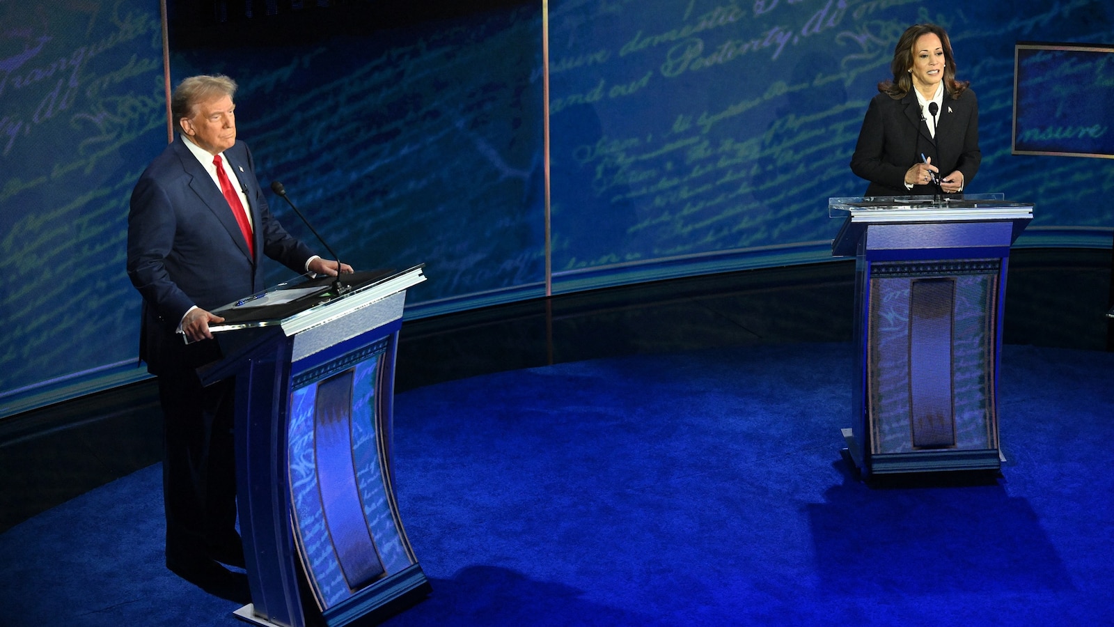 Harris emerges as frontrunner in early presidential debate polls