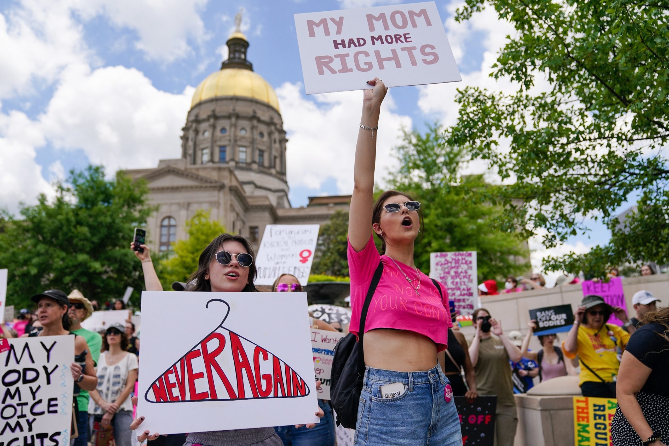 Harris to address abortion policies in Georgia, linking deaths of two women to Trump administration's policies