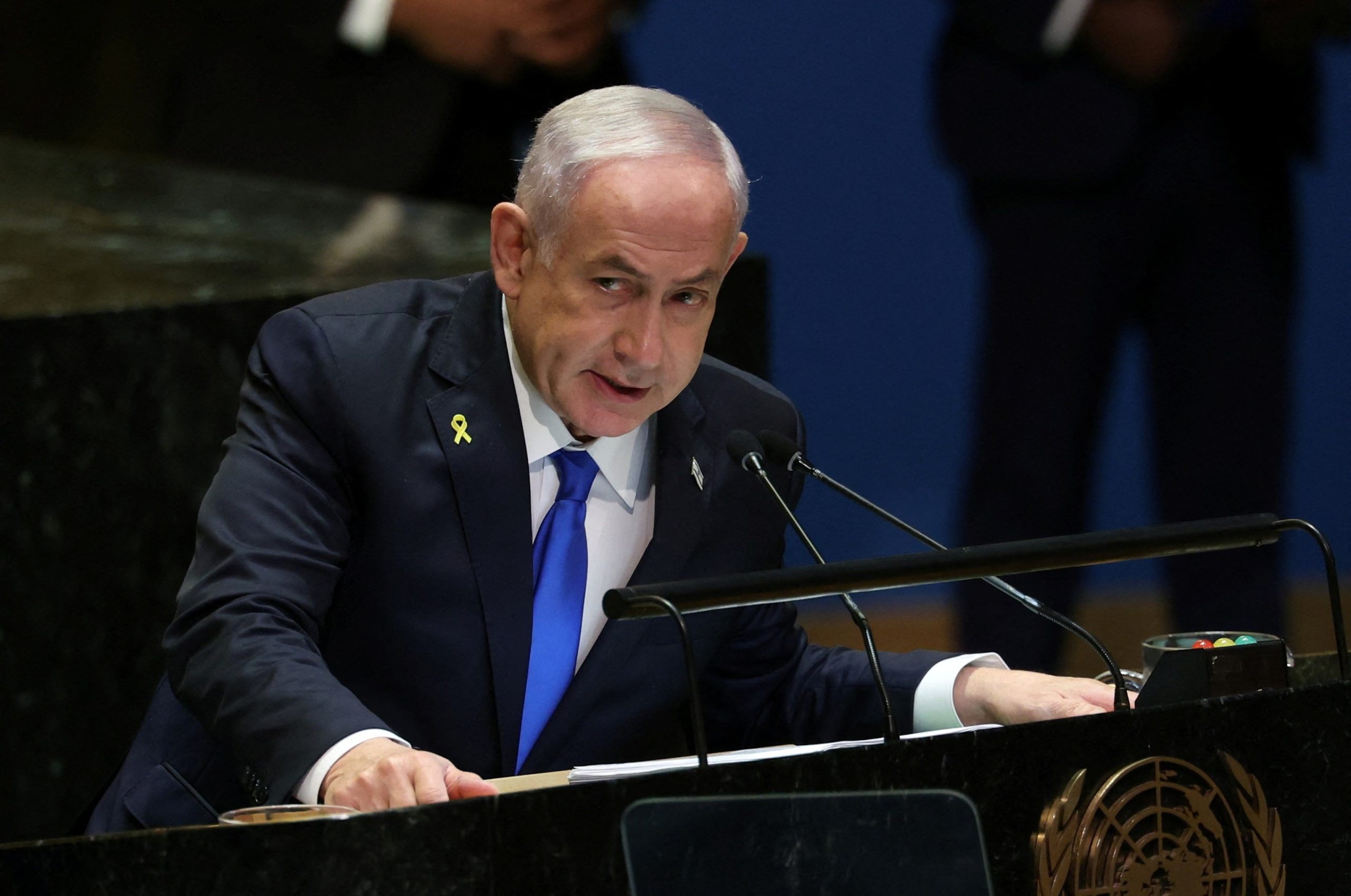 Netanyahu emphasizes Israel's need to defeat Hezbollah in UN address despite calls for cease-fire