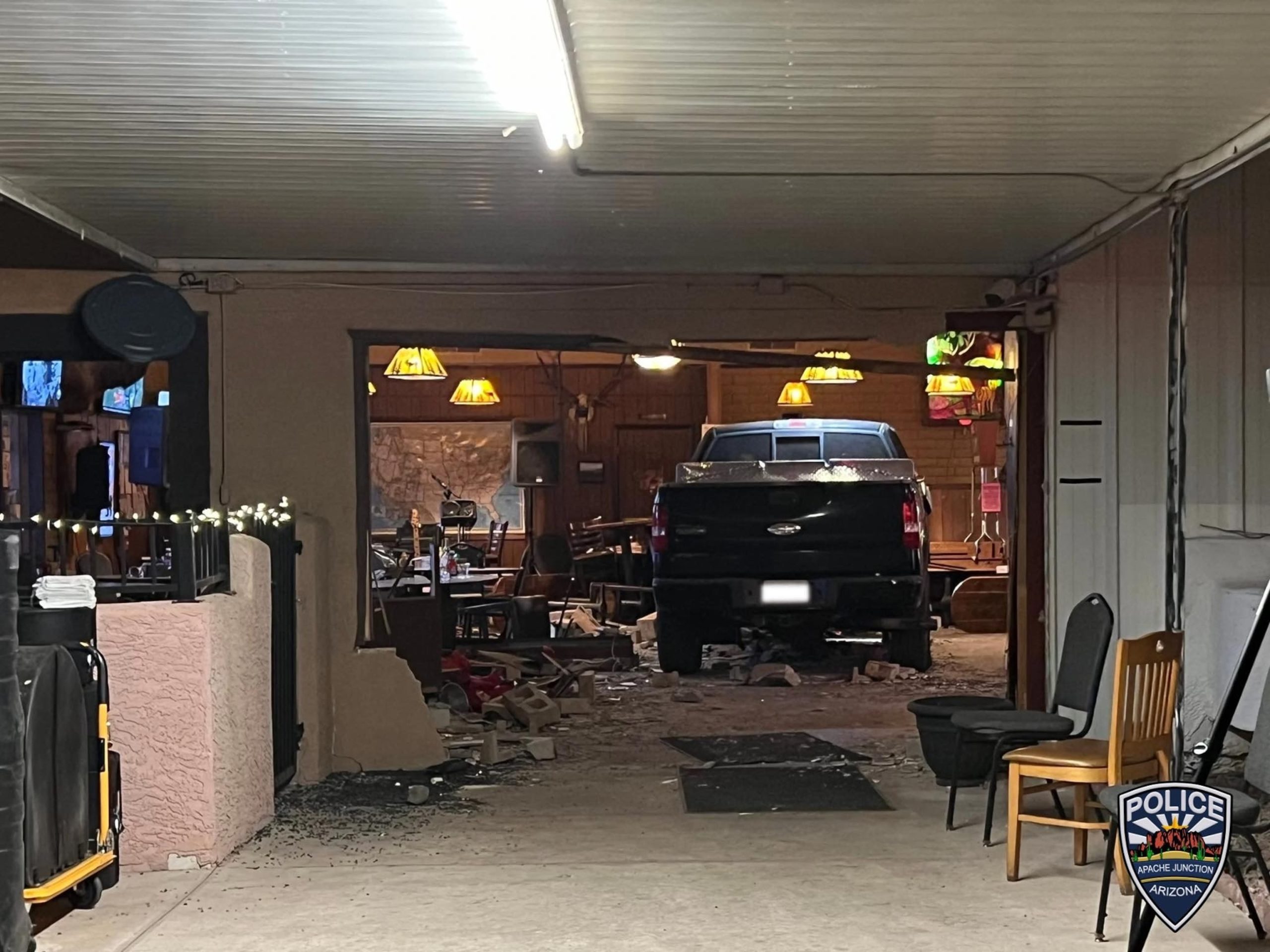 Police report multiple injuries after vehicle collides with Elks Lodge in Arizona