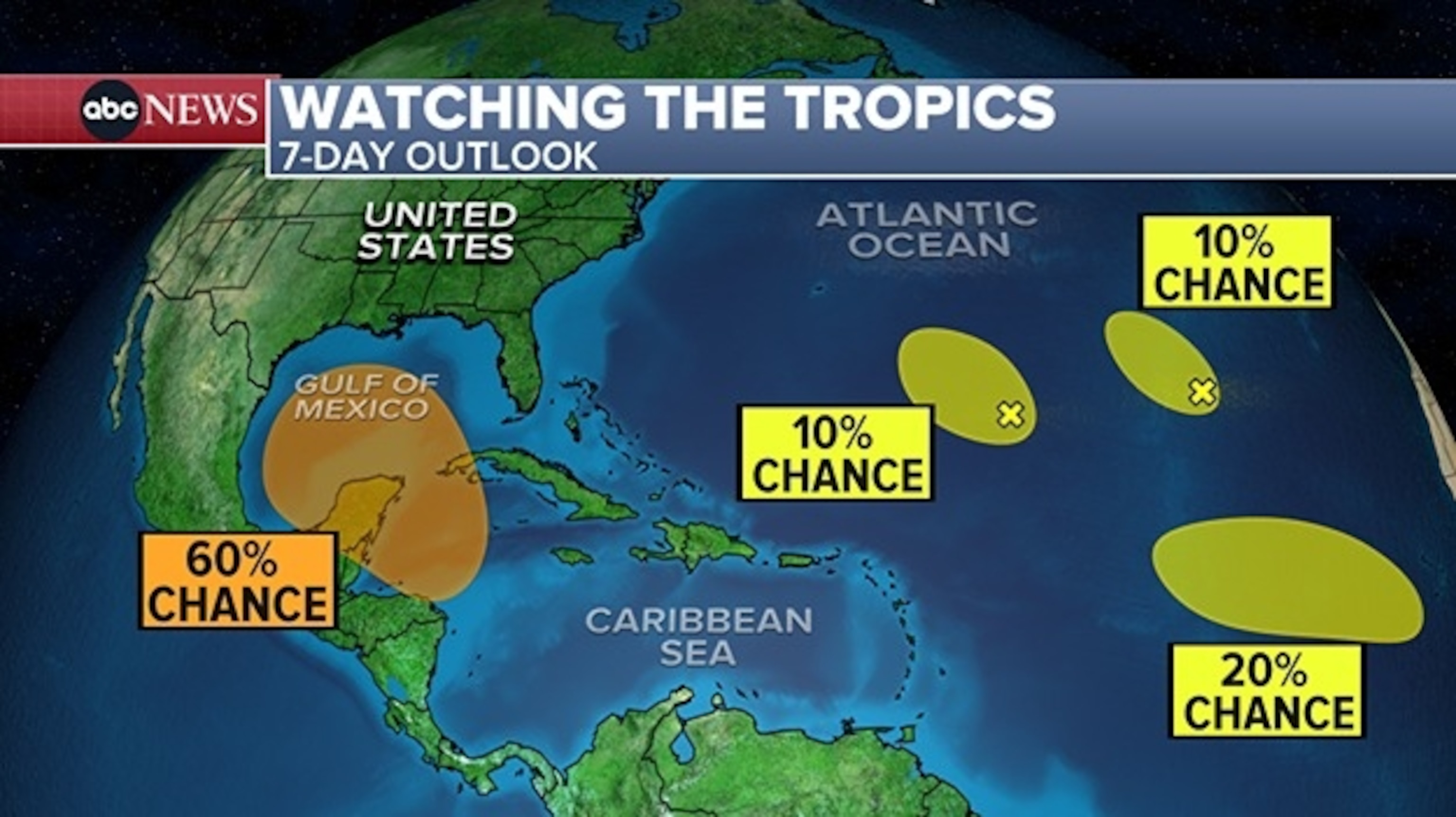 PHOTO: Watching the tropics weather map