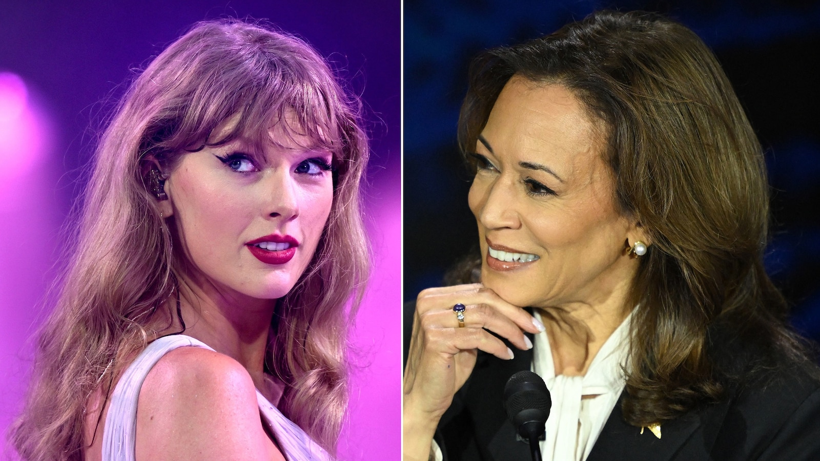 Taylor Swift announces her endorsement of Kamala Harris for president