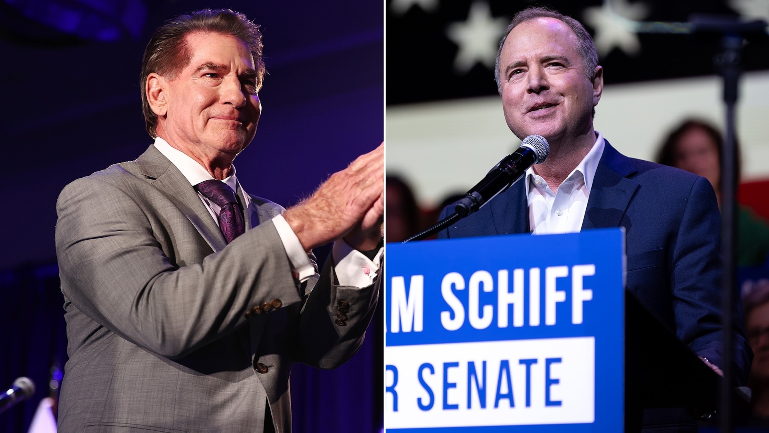 PHOTO: Steve Garvey and Adam Schiff,