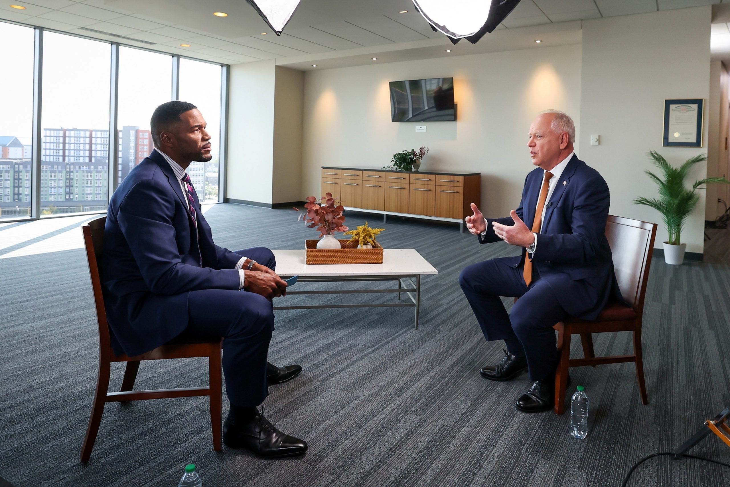 Governor Walz shares his thoughts on President Biden's term during Good Morning America interview